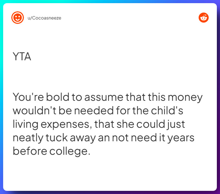 Comment from u/Cocoasneeze