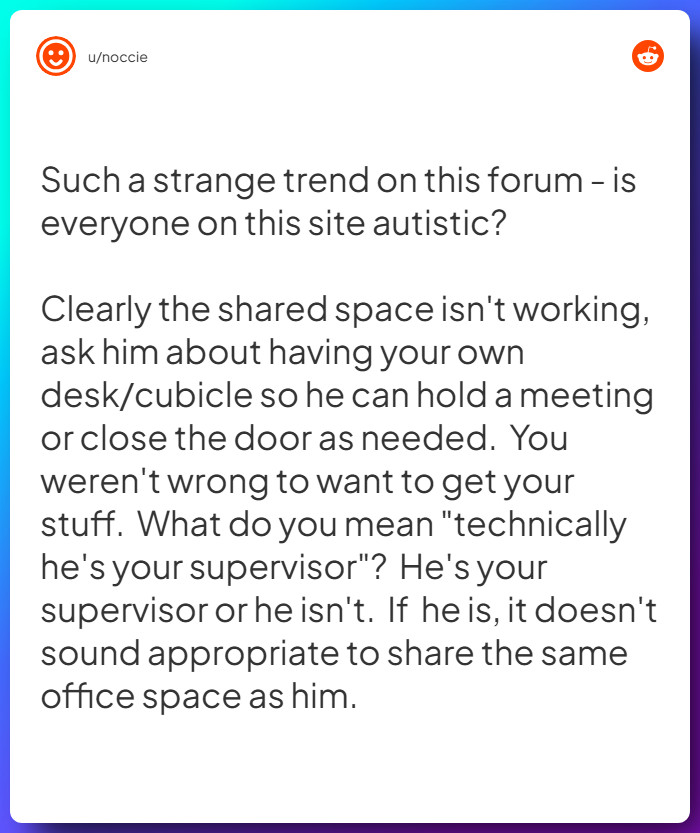 Comment from u/noccie