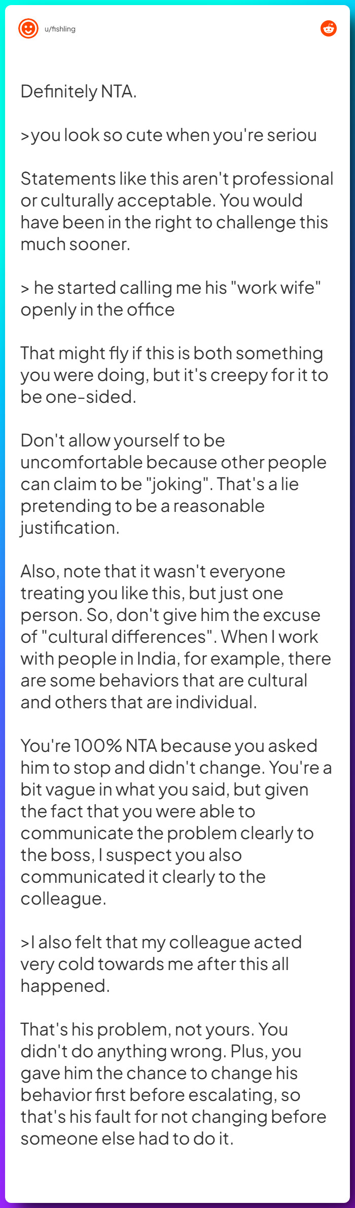 Comment from u/fishling