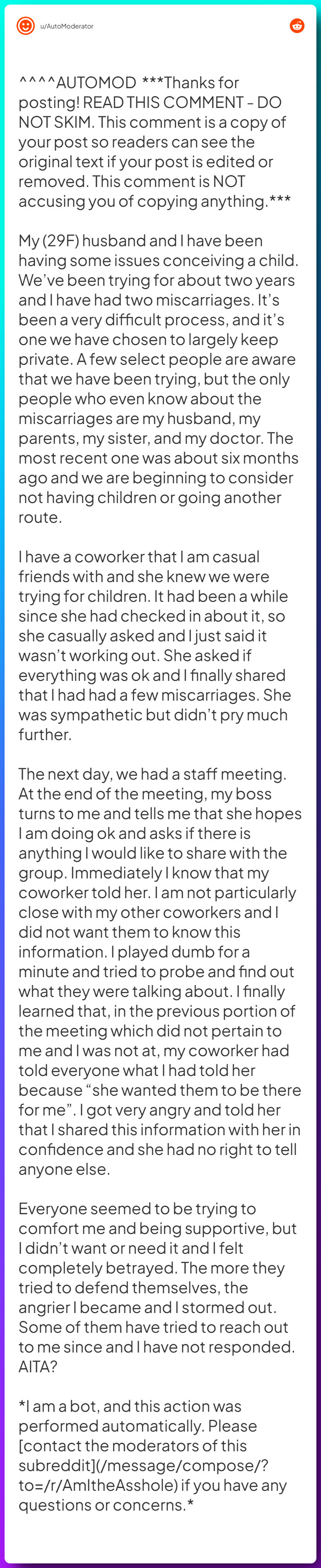 Comment from u/AutoModerator