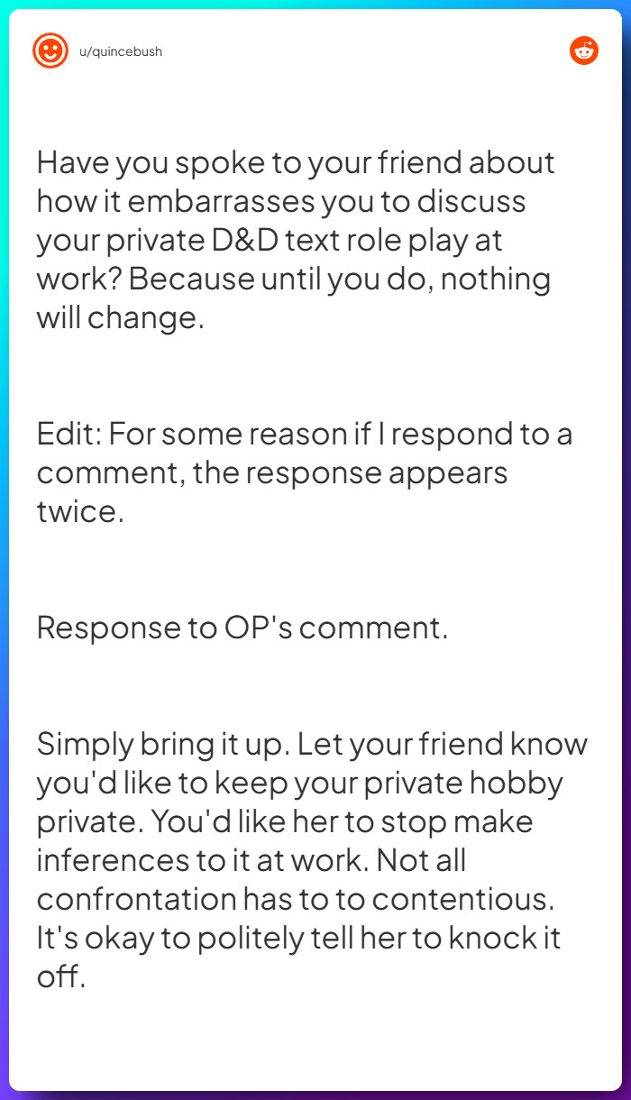 Comment from u/quincebush