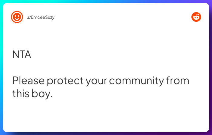 Comment from u/EmceeSuzy