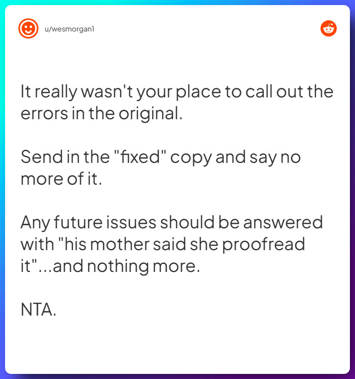 Comment from u/wesmorgan1