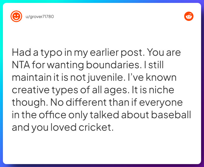 Comment from u/grover71780