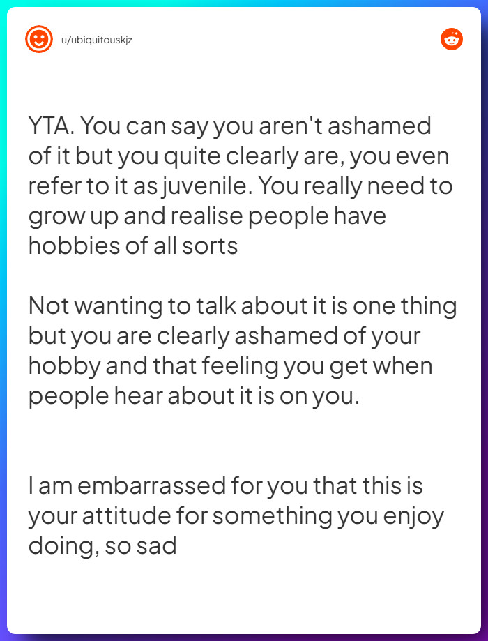 Comment from u/ubiquitouskjz