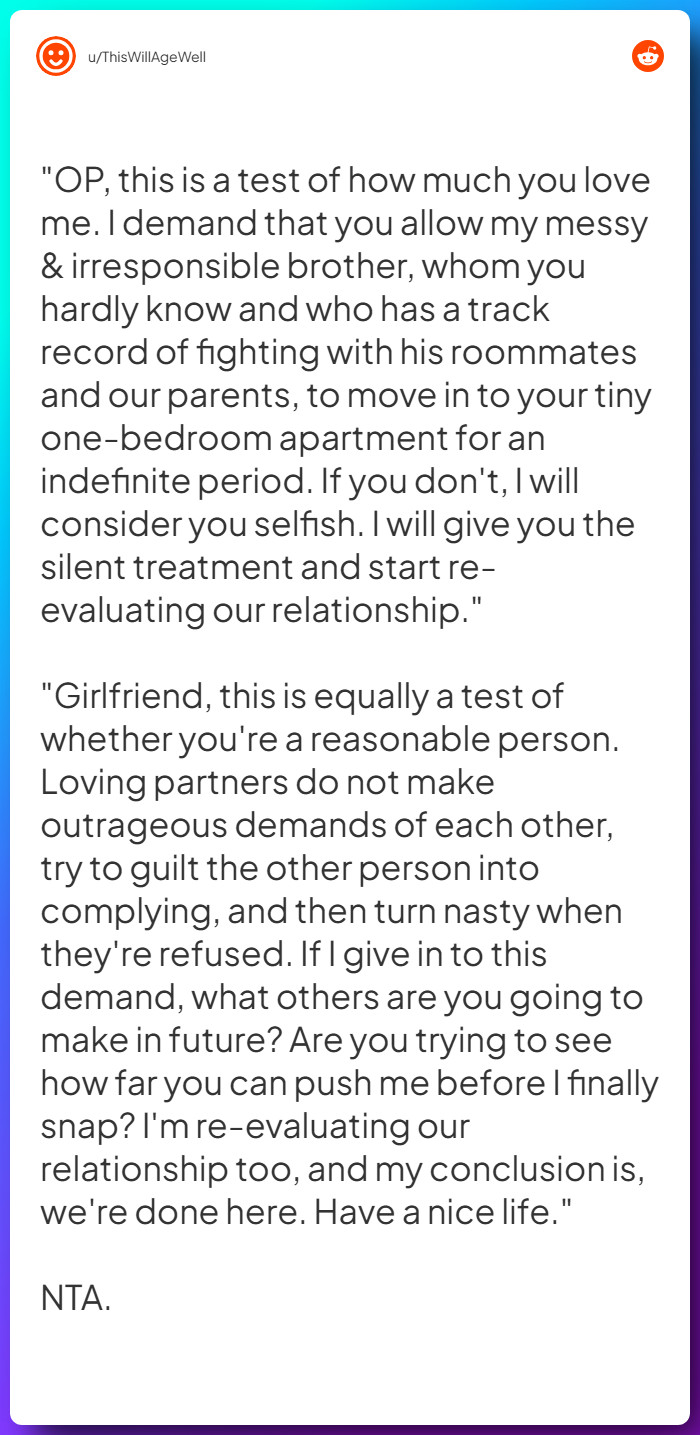 Comment from u/ThisWillAgeWell