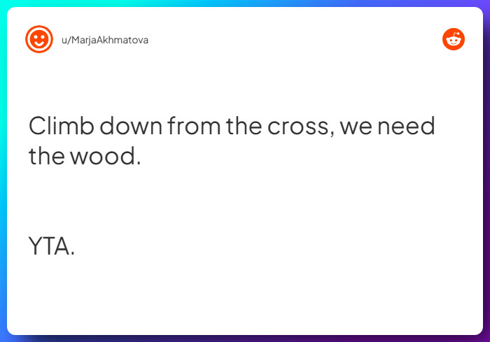 Comment from u/MarjaAkhmatova