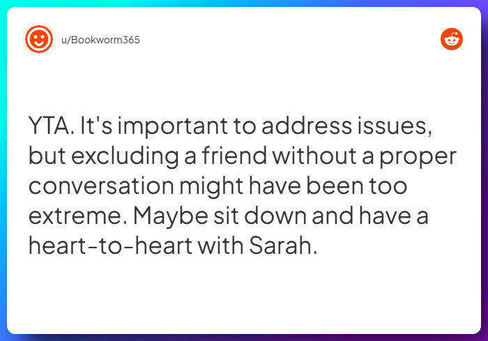 Comment from u/Bookworm365