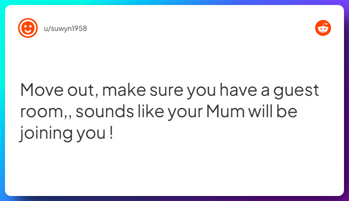 Comment from u/suwyn1958