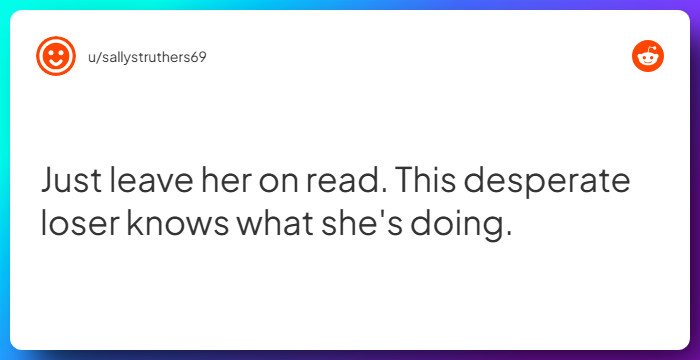 Comment from u/sallystruthers69
