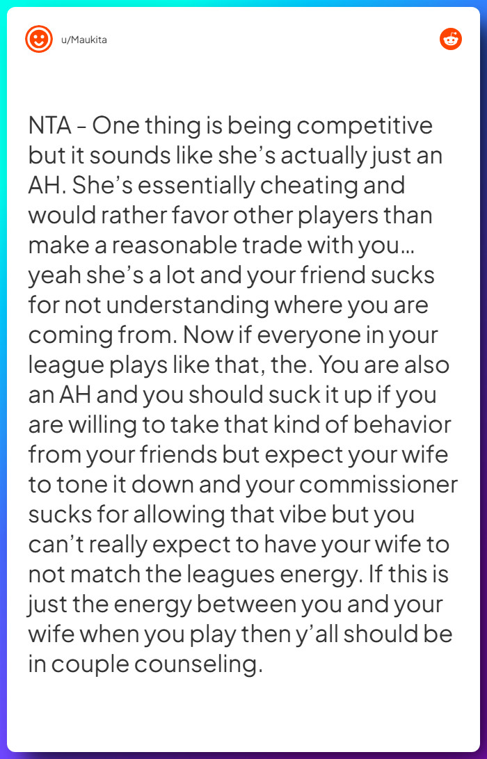 Comment from u/Maukita