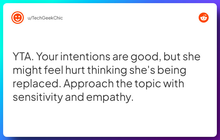 Comment from u/TechGeekChic