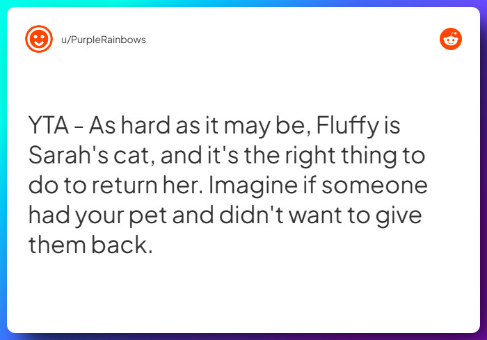 Comment from u/PurpleRainbows