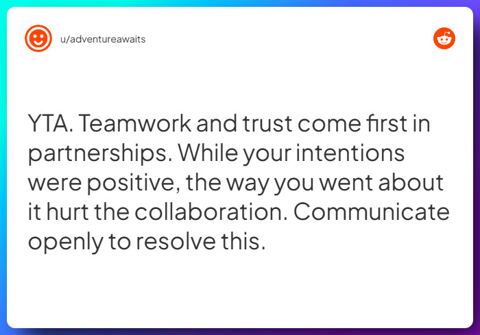 Comment from u/adventureawaits