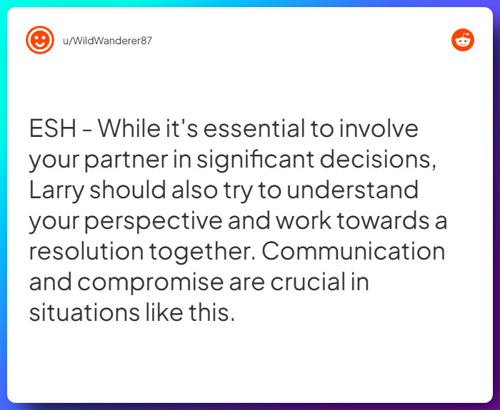 Comment from u/WildWanderer87