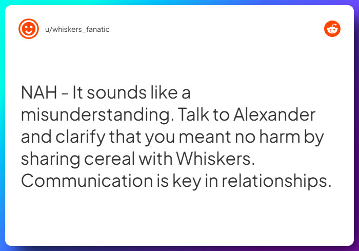 Comment from u/whiskers_fanatic