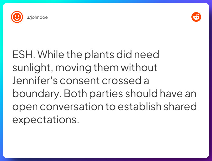 Comment from u/johndoe