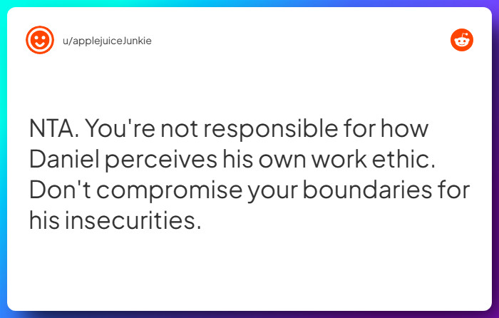 Comment from u/applejuiceJunkie