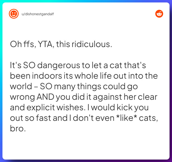 Comment from u/dishonestgandalf