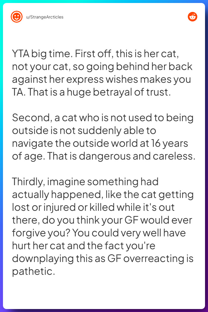 Comment from u/StrangeArcticles