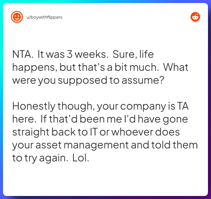 Comment from u/boywithflippers