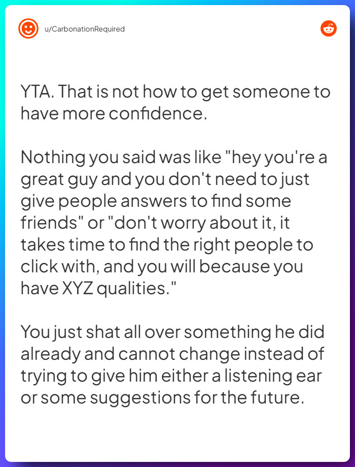 Comment from u/CarbonationRequired