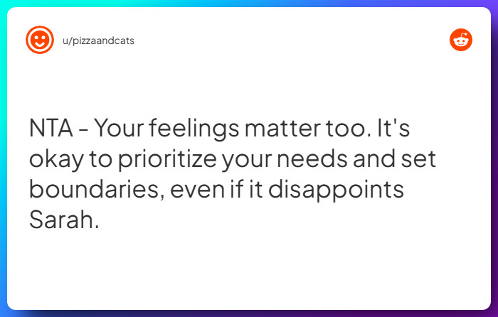 Comment from u/pizzaandcats