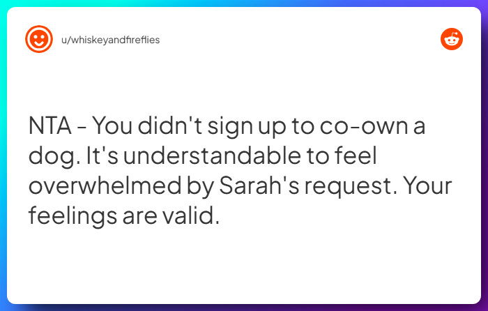 Comment from u/whiskeyandfireflies