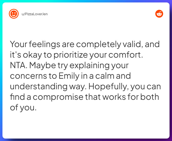 Comment from u/PizzaLoverJen
