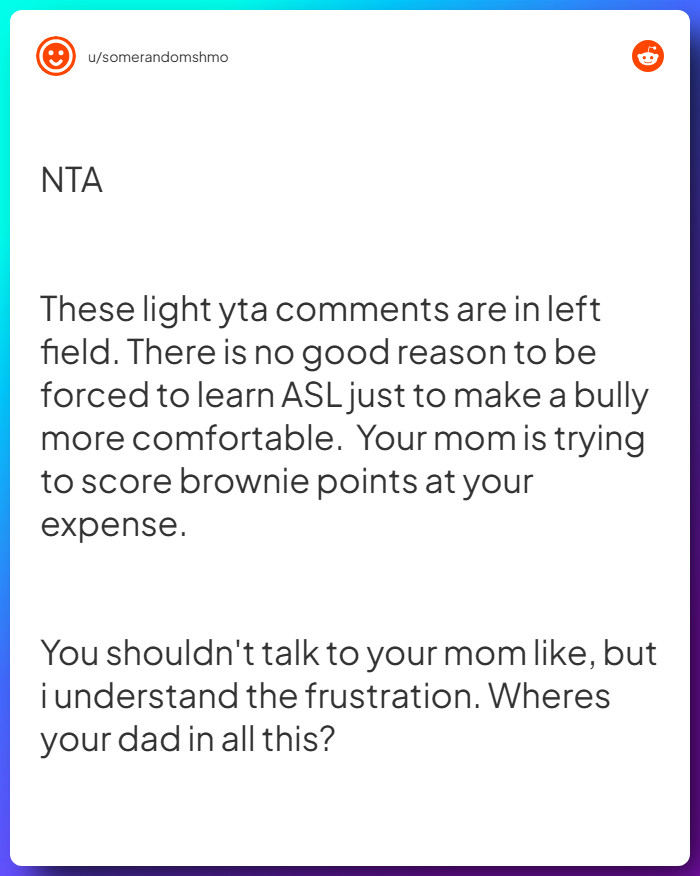 Comment from u/somerandomshmo