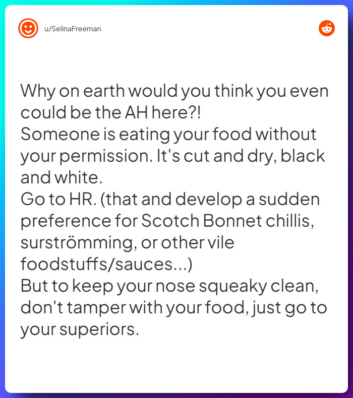 Comment from u/SelinaFreeman