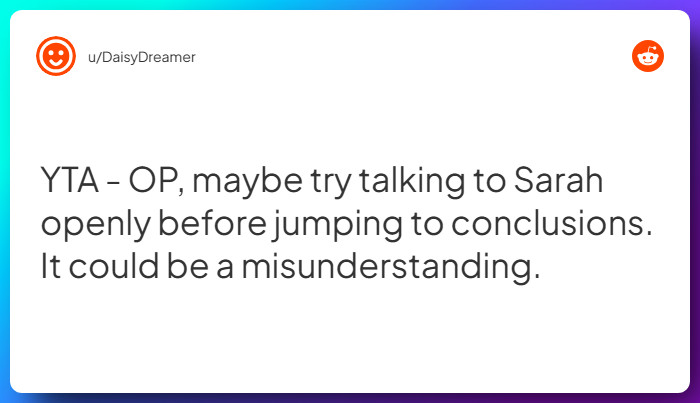 Comment from u/DaisyDreamer