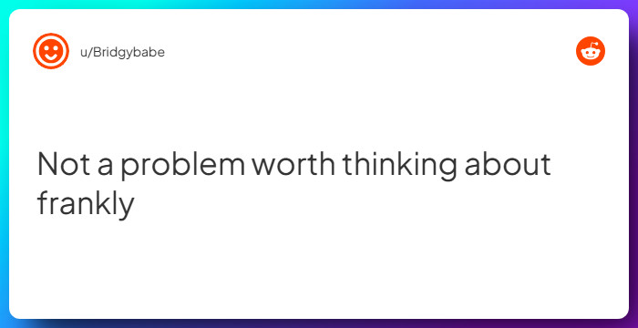 Comment from u/Bridgybabe