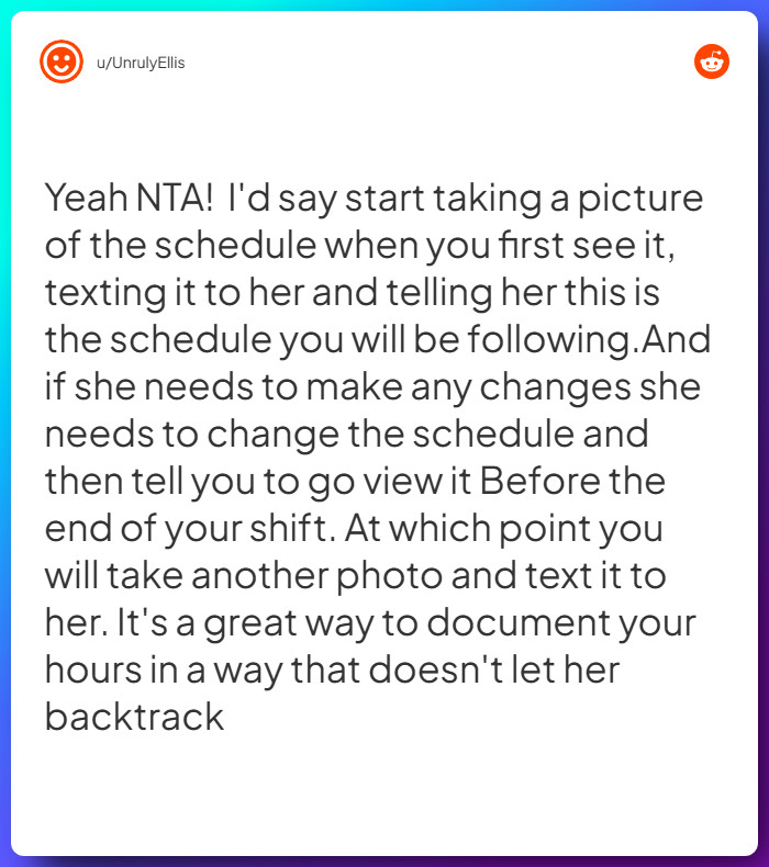 Comment from u/UnrulyEllis