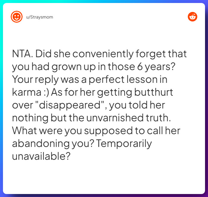 Comment from u/Straysmom