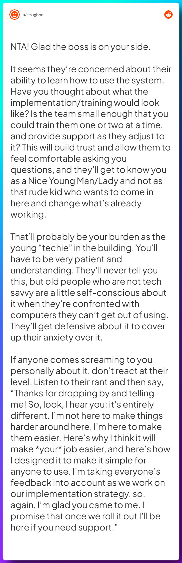 Comment from u/smugbox