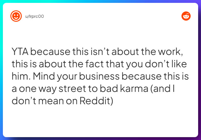 Comment from u/lrprc00