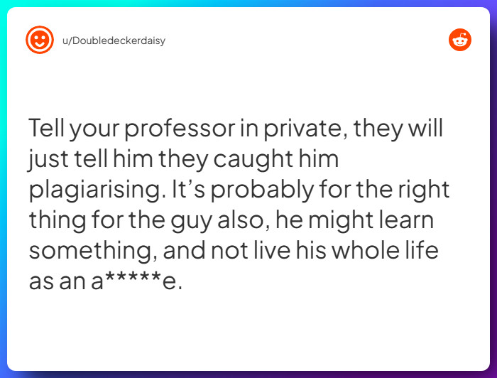 Comment from u/Doubledeckerdaisy