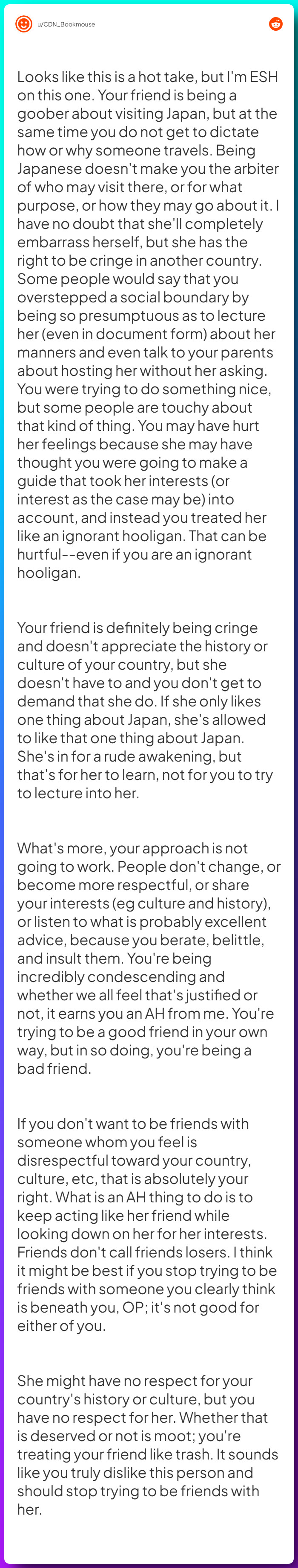 Comment from u/CDN_Bookmouse