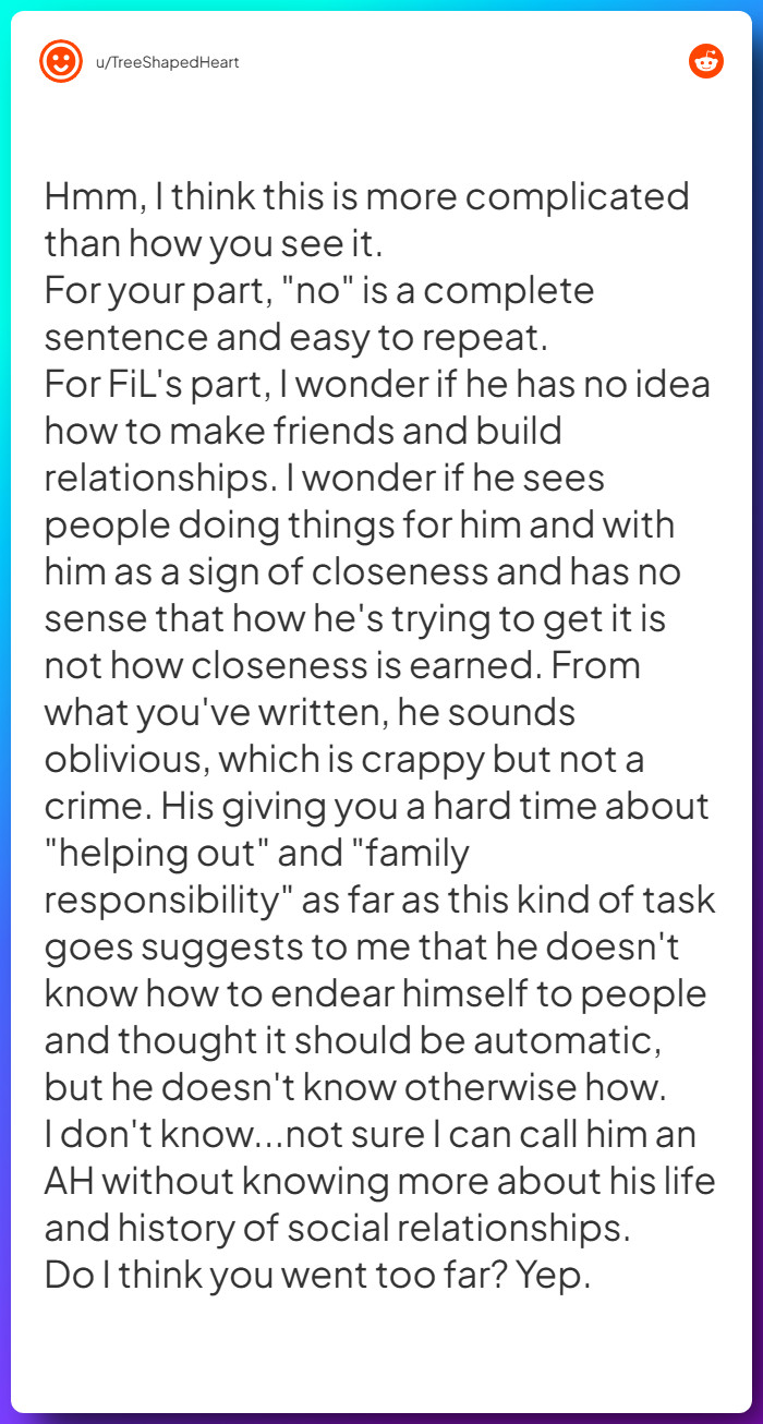 Comment from u/TreeShapedHeart