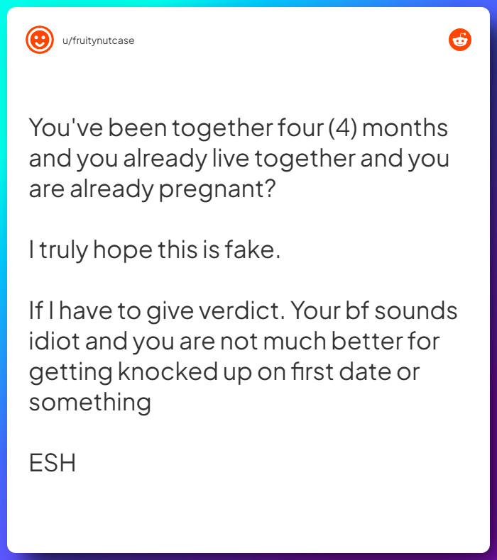 Comment from u/fruitynutcase