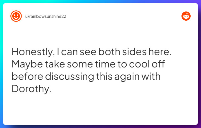 Comment from u/rainbowsunshine22