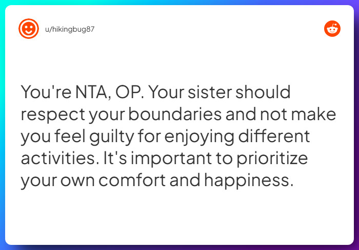 Comment from u/hikingbug87