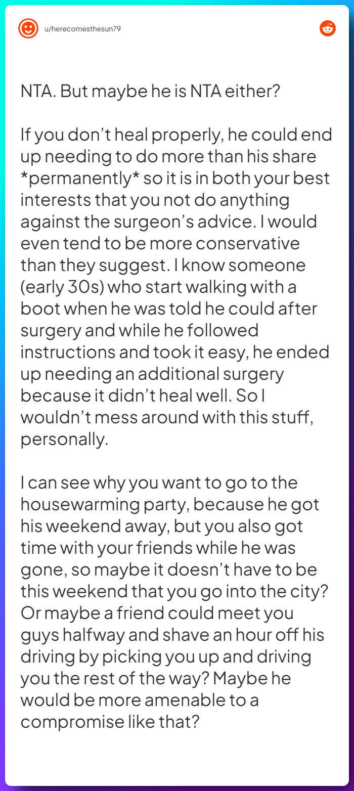 Comment from u/herecomesthesun79