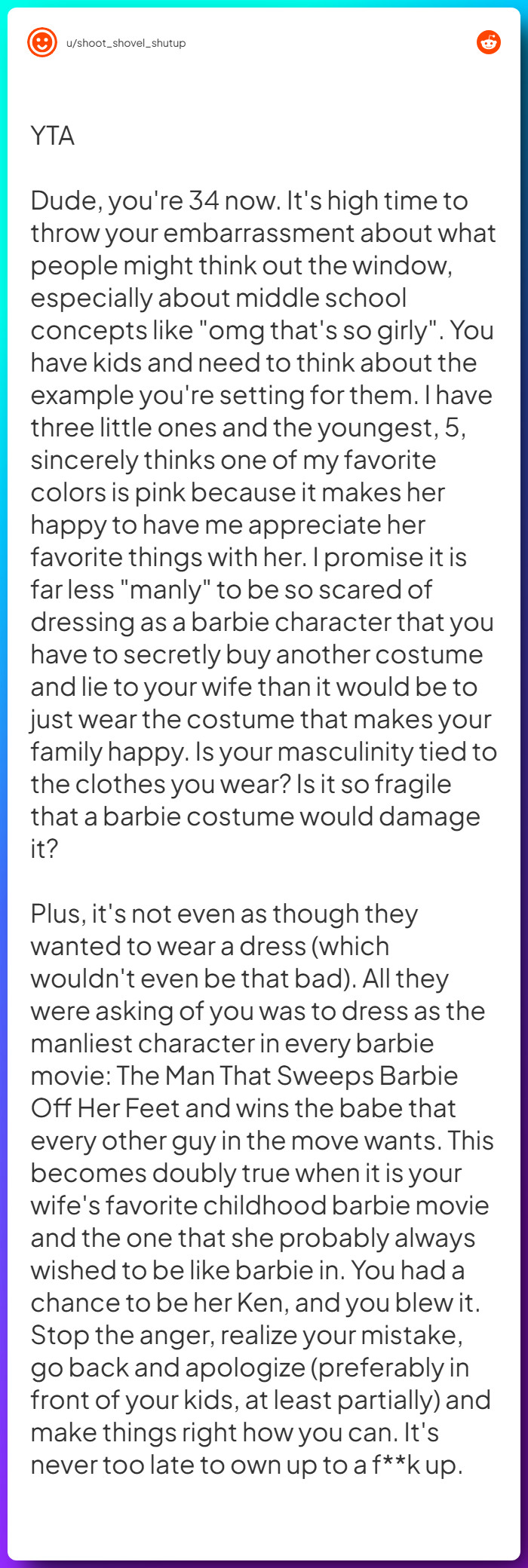 Comment from u/shoot_shovel_shutup