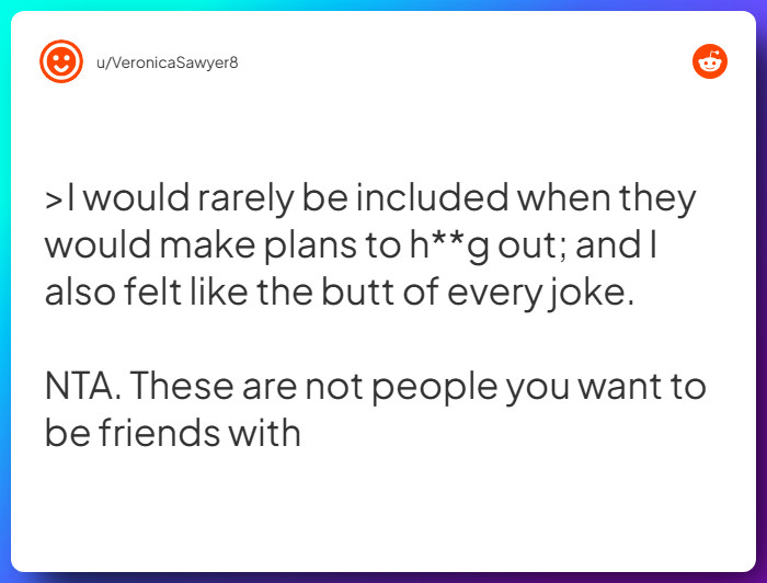 Comment from u/VeronicaSawyer8