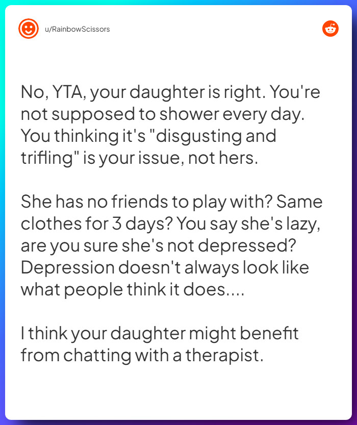 Comment from u/RainbowScissors