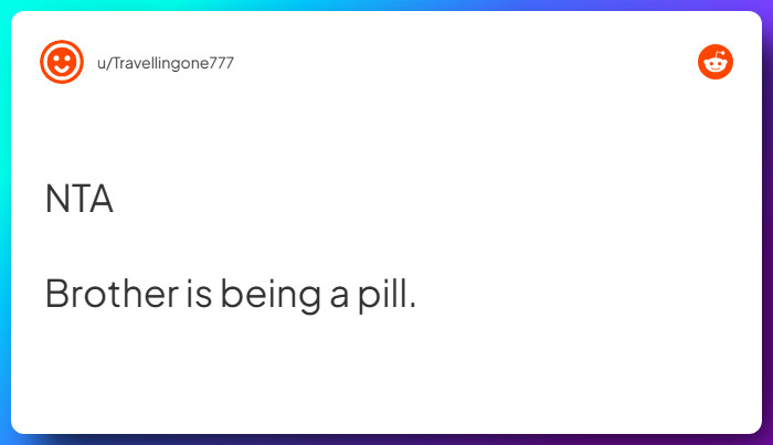 Comment from u/Travellingone777