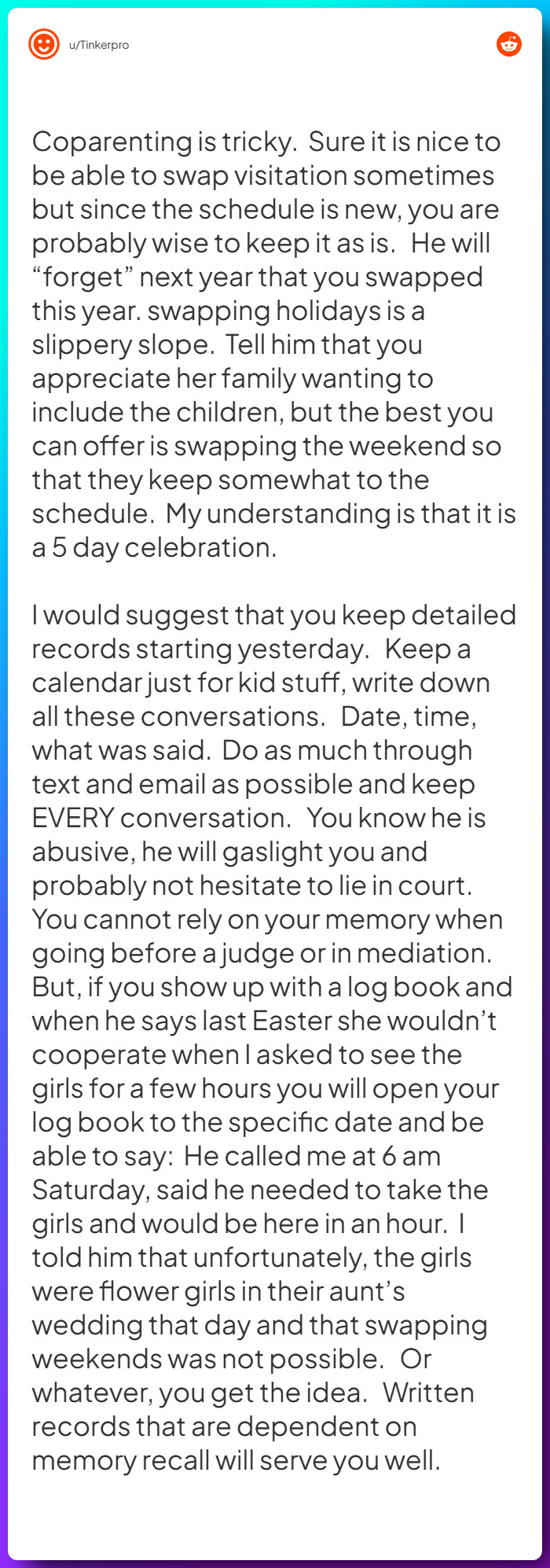 Comment from u/Tinkerpro