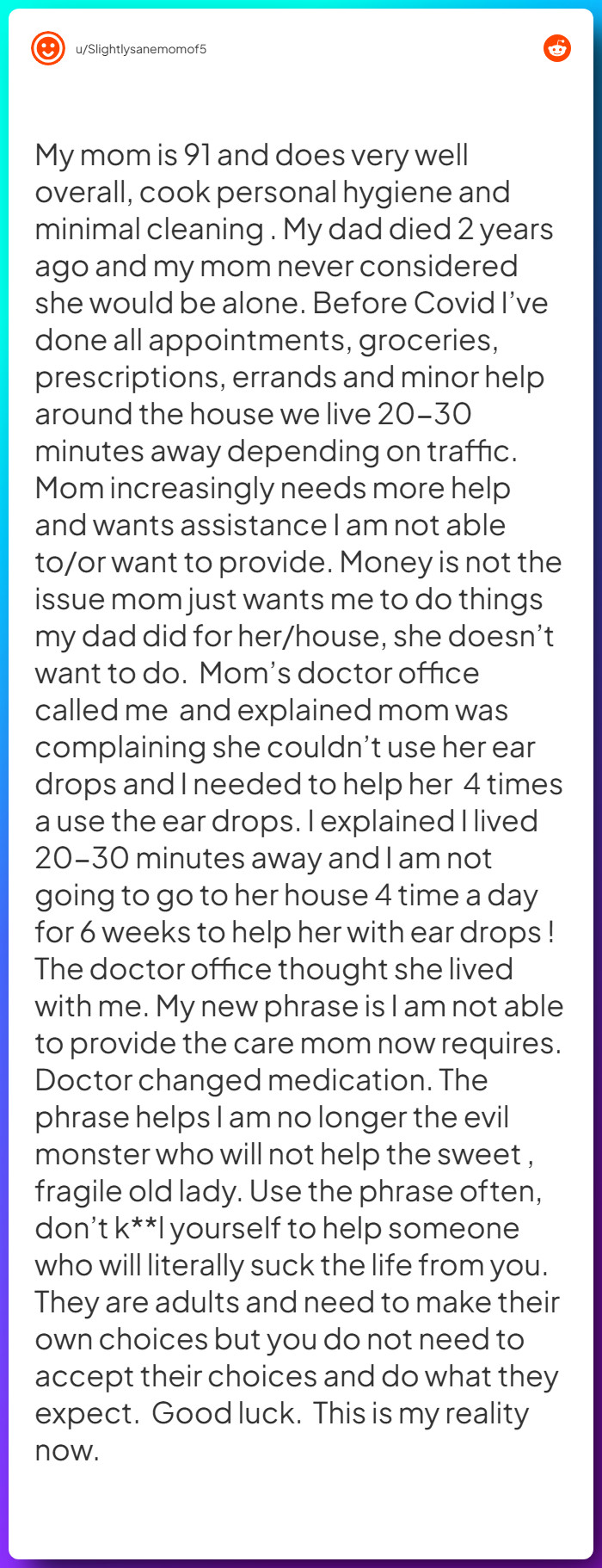 Comment from u/Slightlysanemomof5